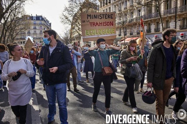 Manifestation Loi Climat Paris