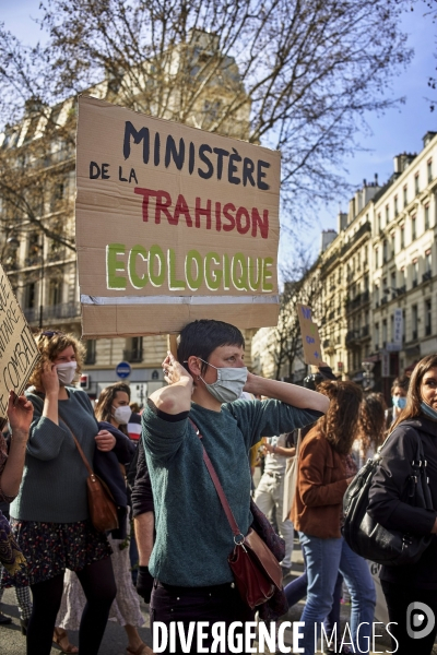 Manifestation Loi Climat Paris