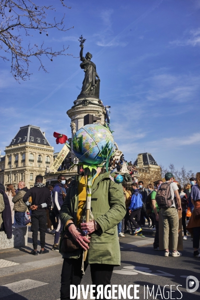 Manifestation Loi Climat Paris