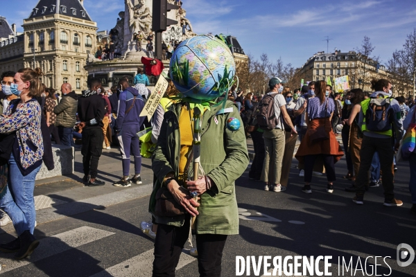 Manifestation Loi Climat Paris