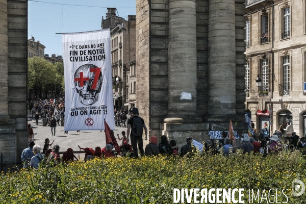 Marche à Bordeaux pour une vraie Loi Climat