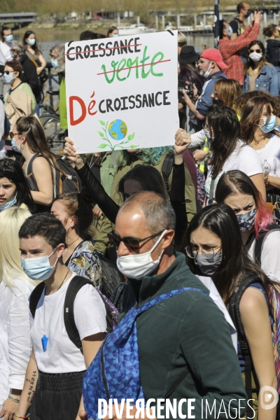 Marche à Bordeaux pour une vraie Loi Climat