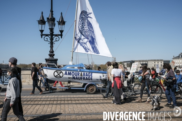 Marche à Bordeaux pour une vraie Loi Climat