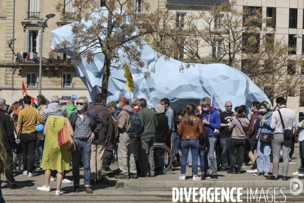 Marche à Bordeaux pour une vraie Loi Climat