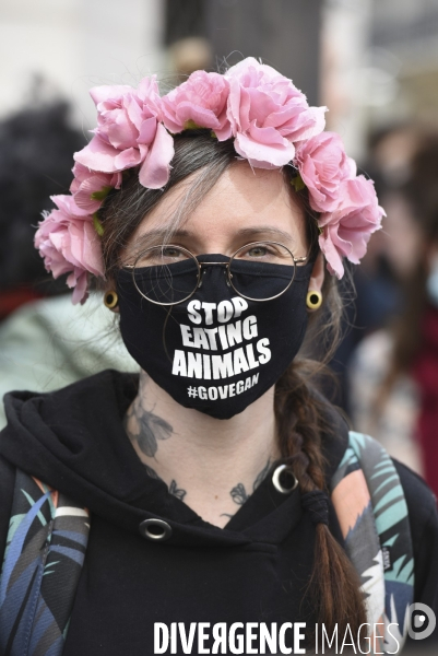 Marche pour le climat 2021, à Paris. Walk for the climate.
