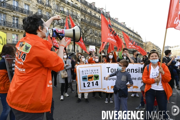 Marche pour le climat 2021, à Paris. Walk for the climate.