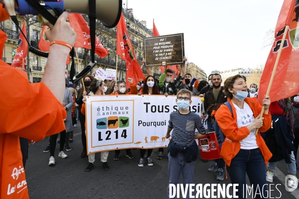 Marche pour le climat 2021, à Paris. Walk for the climate.