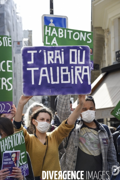 Marche pour le climat 2021, à Paris. Walk for the climate.