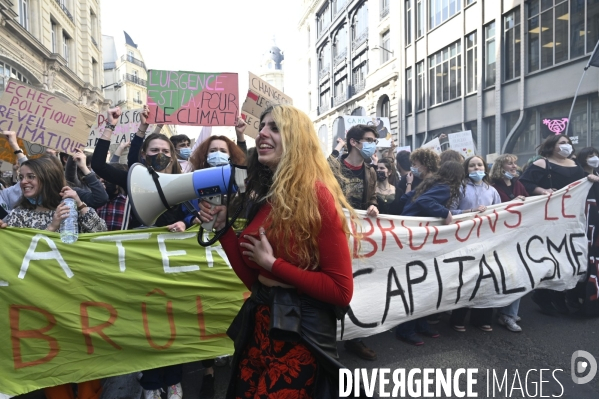 Marche pour le climat 2021, à Paris. Walk for the climate.