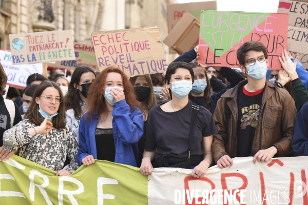 Marche pour le climat 2021, à Paris. Walk for the climate.