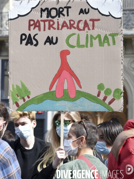 Marche pour le climat 2021, à Paris. Walk for the climate.