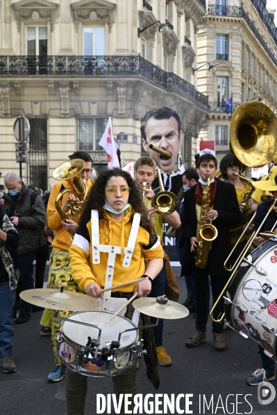 Marche pour le climat 2021, à Paris. Walk for the climate.
