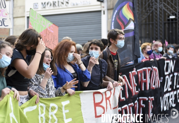 Marche pour le climat 2021, à Paris. Walk for the climate.