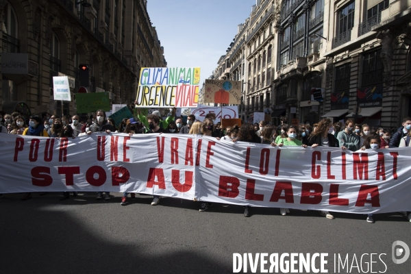 Marche pour une authentique loi climat