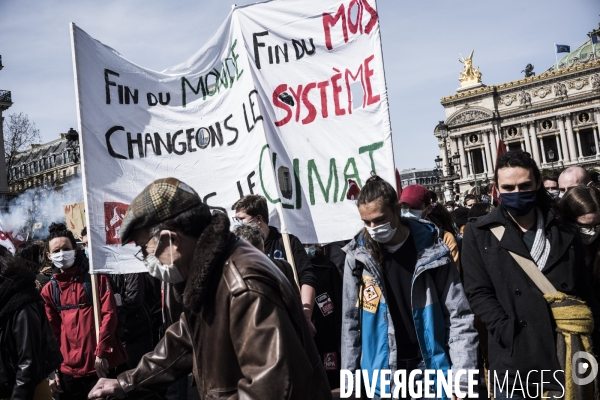 Marche pour une « vraie loi climat ».