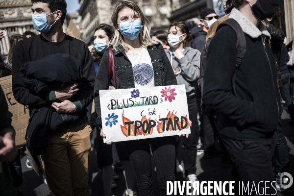 Marche pour une « vraie loi climat ».