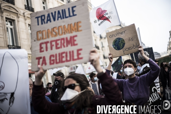 Marche pour une « vraie loi climat ».