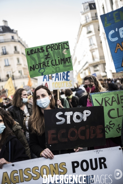 Marche pour une « vraie loi climat ».