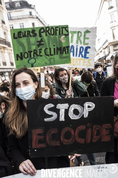 Marche pour une « vraie loi climat ».