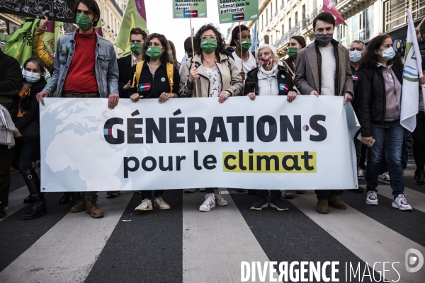 Marche pour une « vraie loi climat ».