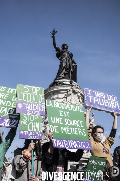 Marche pour une « vraie loi climat ».