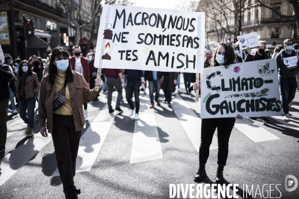 Marche pour une « vraie loi climat ».