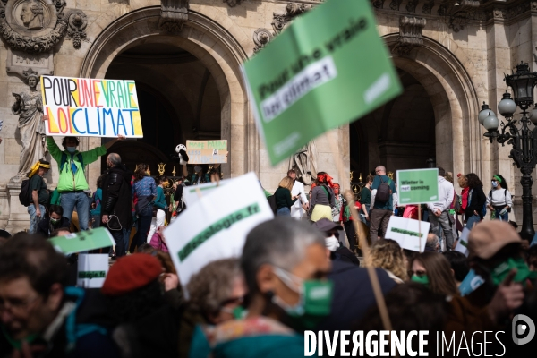 Manifestation pour le climat