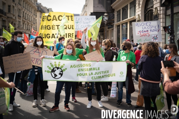 Manifestation pour le climat