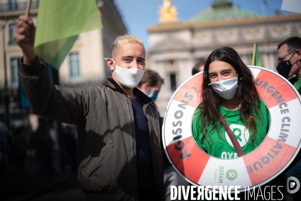 Manifestation pour le climat