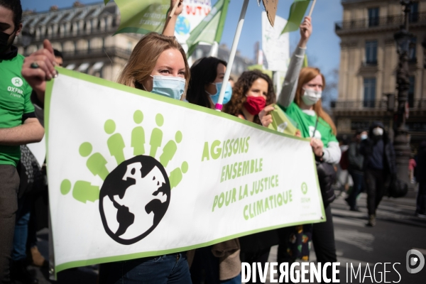 Manifestation pour le climat