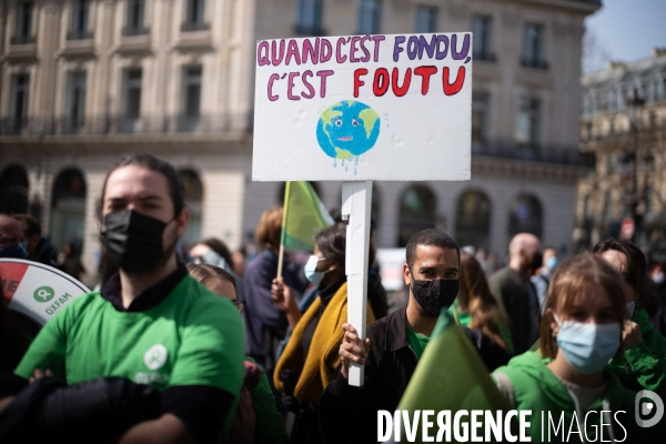 Manifestation pour le climat