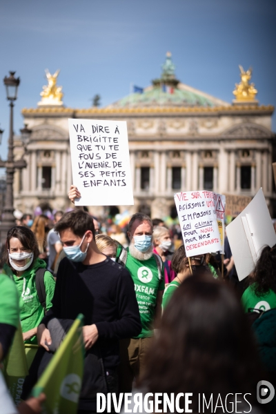 Manifestation pour le climat