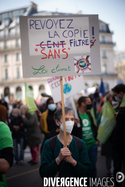 Manifestation pour le climat