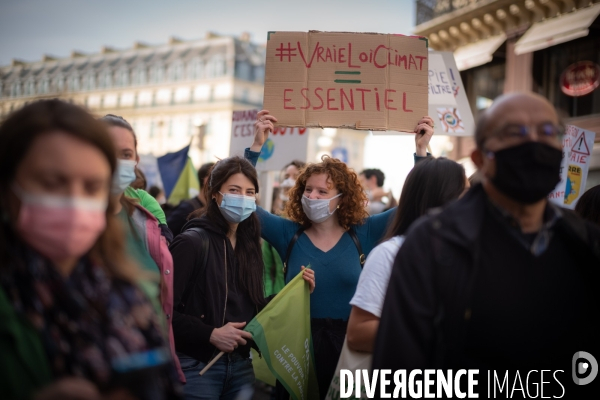 Manifestation pour le climat