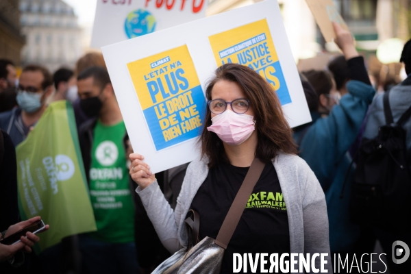 Manifestation pour le climat