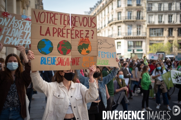 Manifestation pour le climat