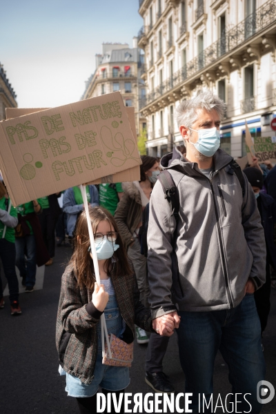 Manifestation pour le climat