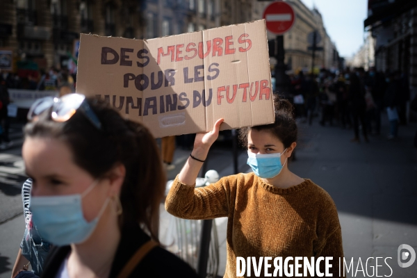 Manifestation pour le climat