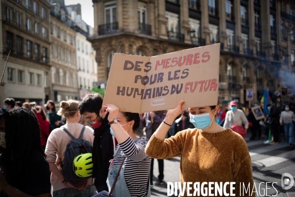 Manifestation pour le climat