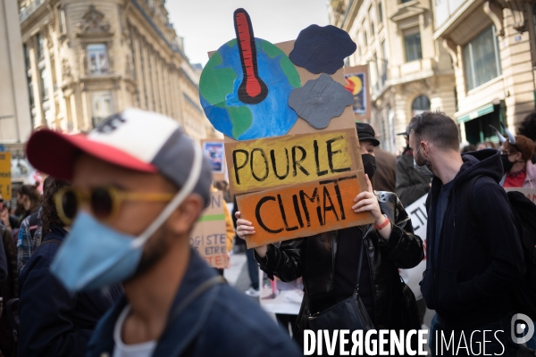 Manifestation pour le climat