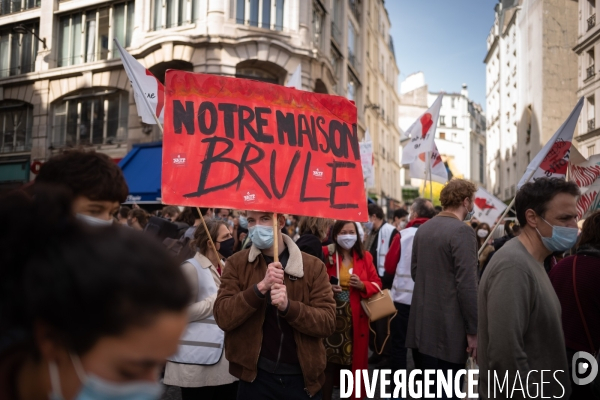 Manifestation pour le climat