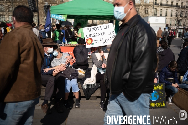 Manifestation pour le climat