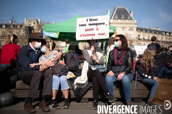 Manifestation pour le climat