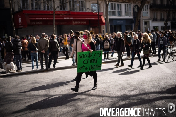 Manifestation pour le climat