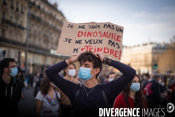 Manifestation pour le climat