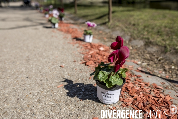 Hommage aux morts de la rue