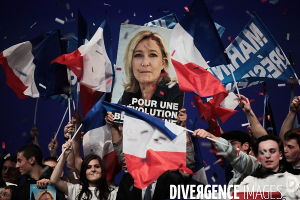 MARINE LE PEN : Meeting de Lyon