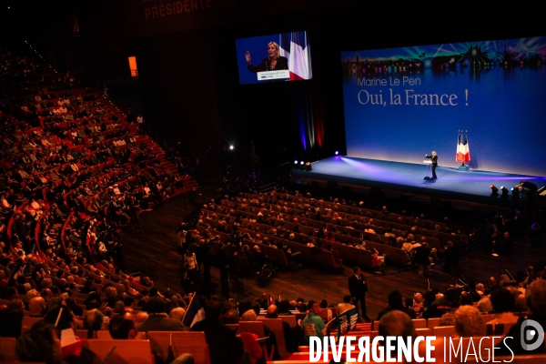 MARINE LE PEN : Meeting de Lyon