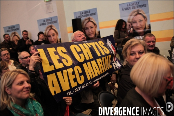 MARINE LE PEN : Meeting de Henin Beaumont