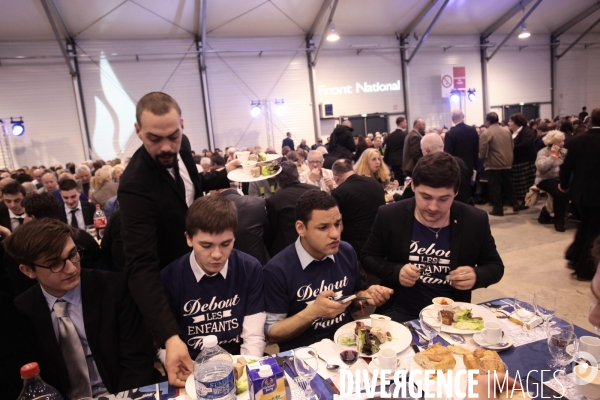 Le banquet patriote de marine le pen